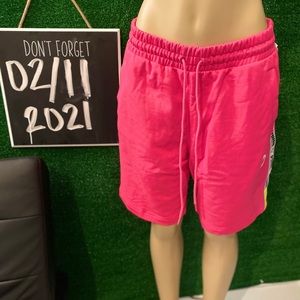 Mens / Juniors Pink PUMA Shorts Size L